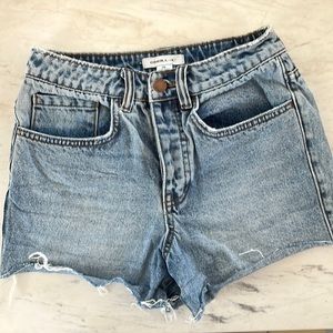 O’Neill high waisted jean shorts